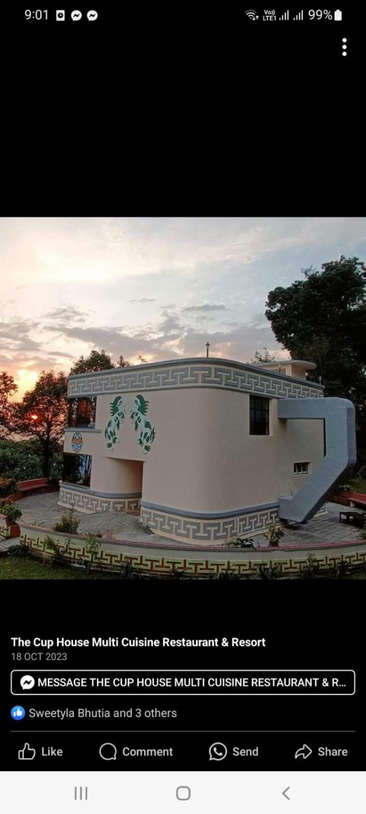 The Cup House Resort Namchi Buitenkant foto